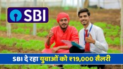 SBI Youth India Program: एसबीआई दे रहा 19000 रुपए का वेतन, आवेदन फॉर्म भरना शुरू